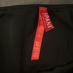 Spanks Faux Leather Moto Leggings